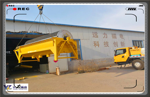 磁選機，永磁筒式磁選機，xctb—1050×1000半逆流型濕式弱磁場永磁筒式磁選機