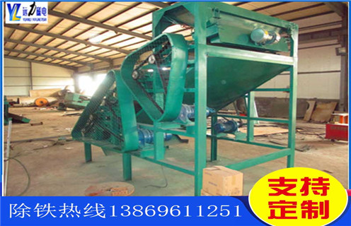 干式輥式磁選機(jī)，甘肅干式輥式磁選機(jī)_超強(qiáng)磁皮帶結(jié)構(gòu)_甘肅干式輥式磁選機(jī)生產(chǎn)廠家 
