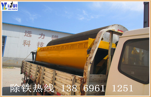 永磁筒式磁選機，吉林ctb永磁筒式磁選機_遠力為您講述吉林ctb永磁筒式磁選機磁場分布圖 